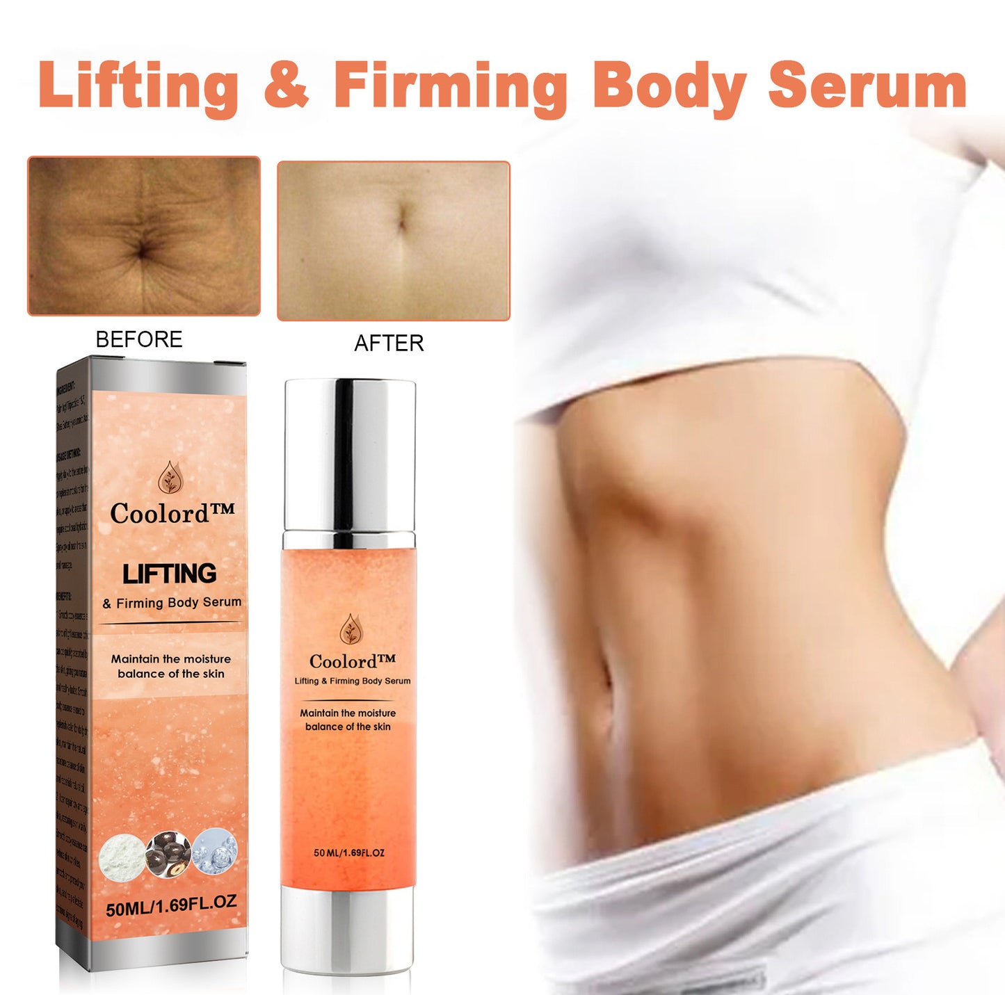 🥰Coolord™ Firming & Lifting Body Serum (50 mL/1.69 Fl. Oz) - A Woman's Best Choice